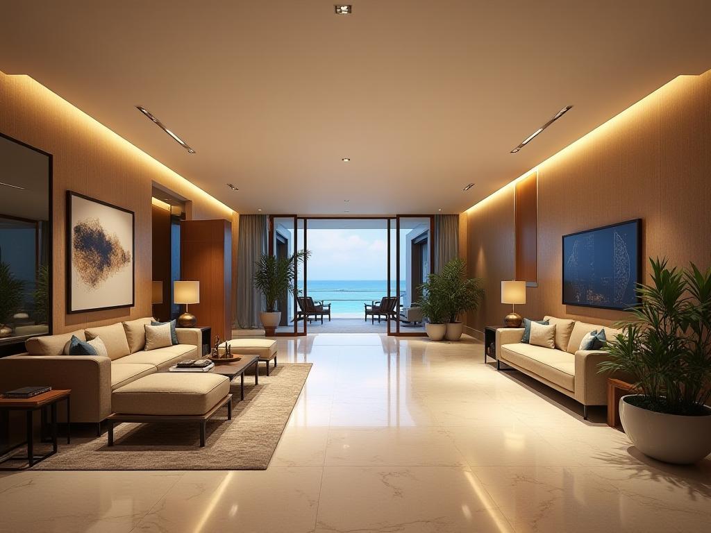 OceanView 酒店集团大堂